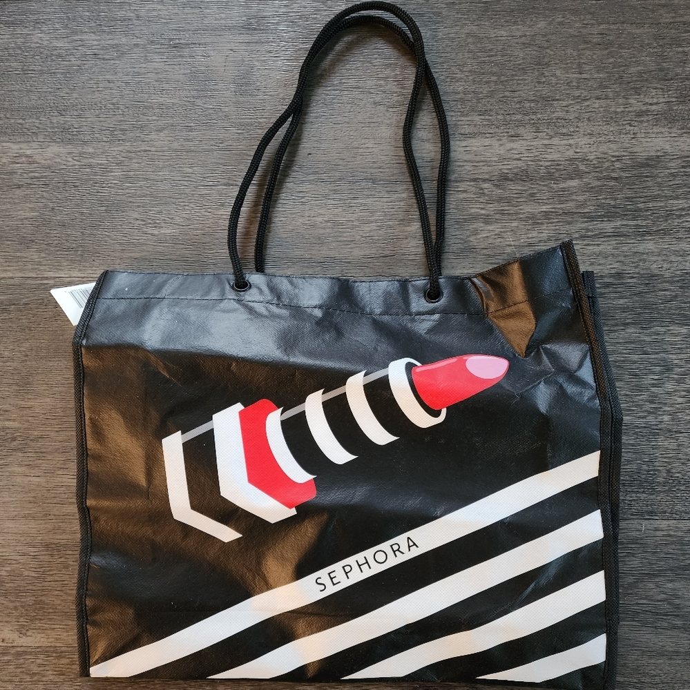 Sephora Vinyl Shopping Bag